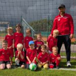 Mannschaftsfoto vom Neuaufbau der Bambini Mannschaft