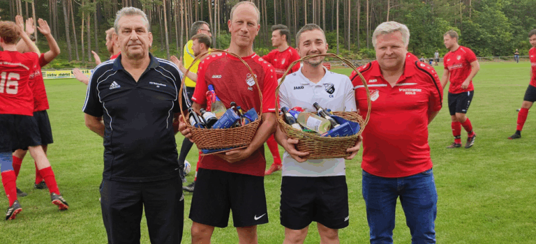 Ehrungen beim Pokalerfolg Ehrungen beim Pokalerfolg