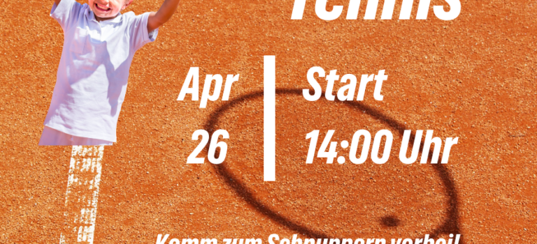 Kids-Tennis-Schnuppernachmittag